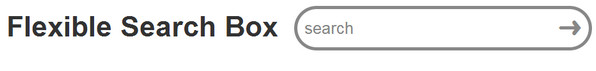 Codigo HTML de Flexible Search Box