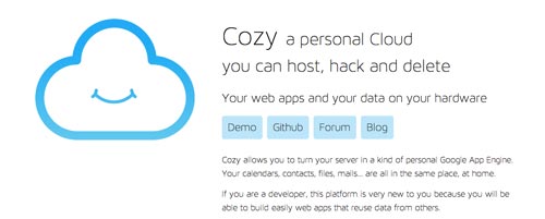 Aplicación para crear tu propio servicio de almacenamiento en la nube: Cozy