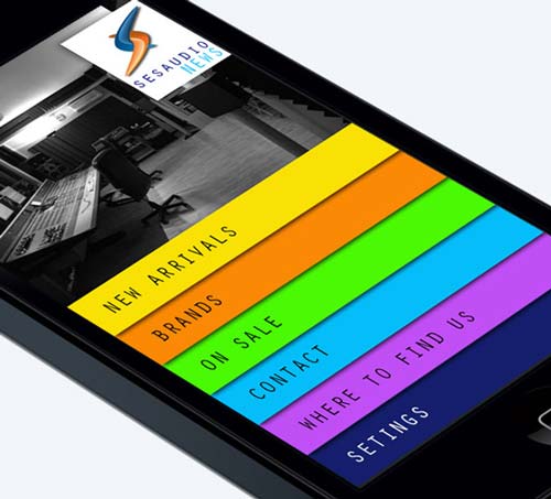 Uso de color en el desarrollo de aplicaciones móviles: Sesaudio