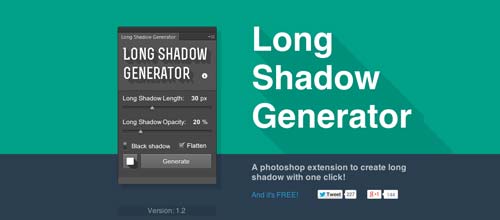 Plugin Photoshop Long Shadow Generator