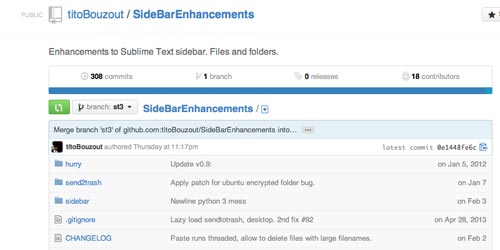 Extensión para Sublime Text Editor Sublime Enhancement