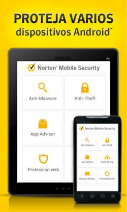 Antivirus para Android gratis: Norton Mobile Security