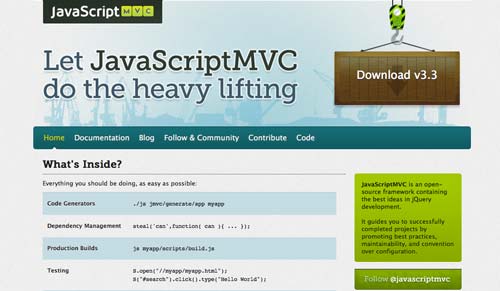 JavaScript Framework JavaScriptMVC