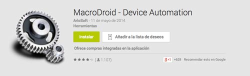 Programas para Android para automatizar procesos: MacroDroid