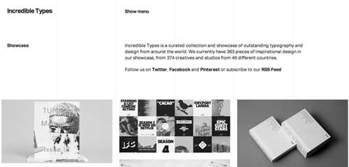Galerías de diseño tipografico: Incredible Types