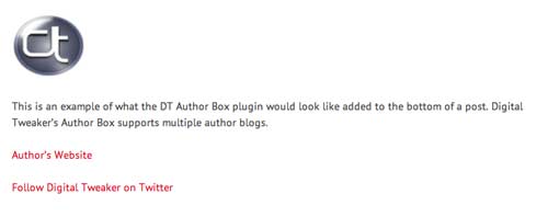 Plugin WordPress para incluir biografía de autor: DT Author Box