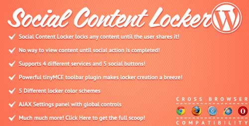 Plugin WordPress para bloquer contenido: Social Content Locker