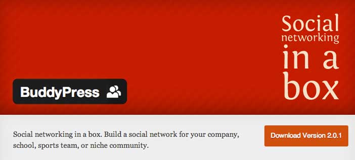 Plugin WordPress para crear red social: Buddypress