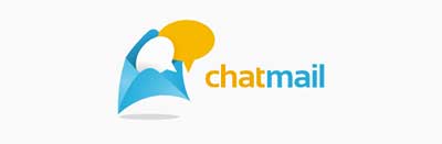 Ejemplos de diseño de logos para chat: Chatmail