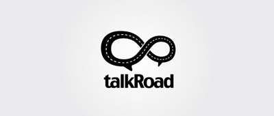 Ejemplos de diseño de logos para chat: TalkRoad