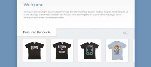 Woocommerce themes para tienda online: Wootique