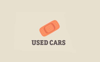 Ejemplos de diseño de logos sencillos: Used Cars
