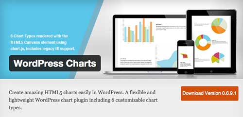 Plugin WordPress para añadir gráficos estadísticos: WordPress Charts