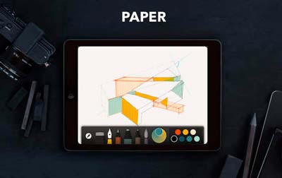 Aplicaciones para iPad para ilustración digital: Paper