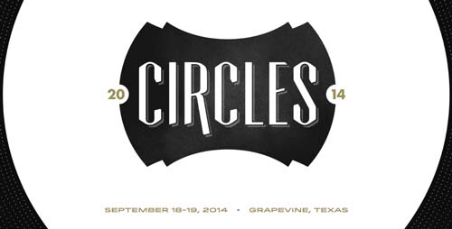 Ejemplos de pagina web con uso de patrones de diseño: Circles Conference