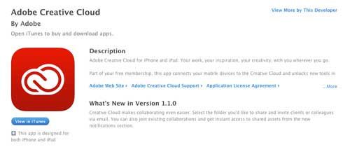 5 iOS app gratuitas de Adobe: Creative Cloud
