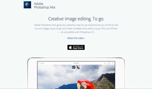 5 iOS app gratuitas de Adobe: Photoshop Mix