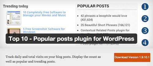 Plugin WordPress para entradas populares: Top 10