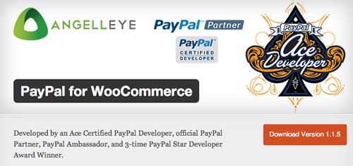 Plugin WordPress para PayPal:  PayPal for WooCommerce