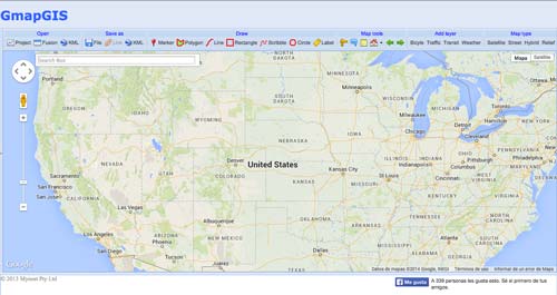 Herramientas para crear mapas online: GmapGIS
