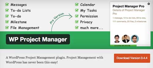 Plugin WordPress para gestión de proyectos: WP Project Manager