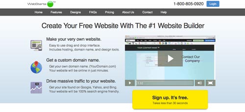 Servicios para crear sitio web: Webstarts