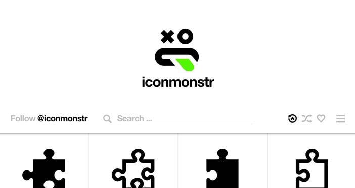 Sitios web donde descargar iconos en formato SVG: Iconmonstr