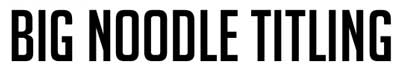 Tipografias gratis adecuadas para títulos: Big Noodle Titling