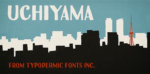 Tipografías apropiadas para diseño de marca: Uchiyama