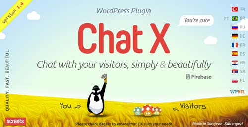 Plugin WordPress para integrar salas de chat a tu sitio: Chat X