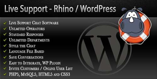 Plugin WordPress para integrar salas de chat a tu sitio: Rhino Live Support