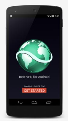 Programas para Android para navegar usando VPN: Fast Secure VPN