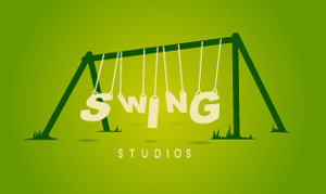 Ejemplos de diseño de logos tipográficos creativos: Swing Studios
