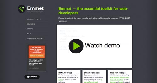 Herramientas que todo desarrollador debería conocer: Emmet