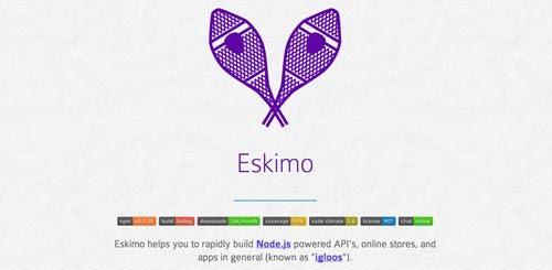Herramientas útiles para el entorno de programacion Node.js: Eskimo