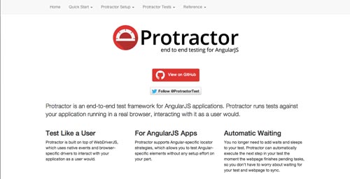Herramientas útiles para la framework JavaScript AngularJS: Protractor
