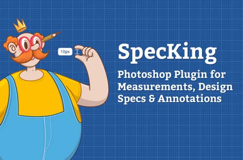 Selección de plugin Photoshop para realizar acciones diversas: Specking