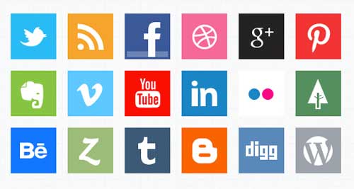 Pack gratuito de iconos de redes sociales: Minimal Social Media Icons de softarea