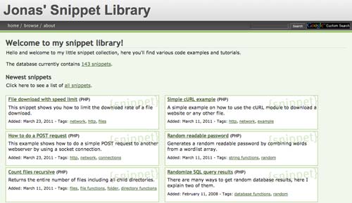sitios-web-desarrolladores-encontrar-code-snippets-JonasSnippetLibrary