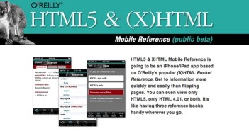 Aplicaciones moviles para aprender O'Reilly HTML5 & XHTML