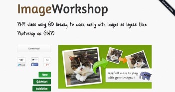 Librería de código PHP para editar imágenes Image Workshop