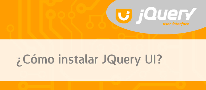 Cómo instalar JQuery UI