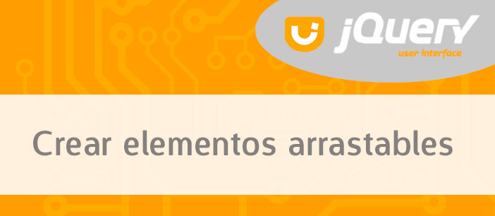 Crear elementos arrastrables con la función jQuery UI Draggable