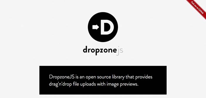Plugin JQuery para añadir característica de arrastre: Dropzonejs