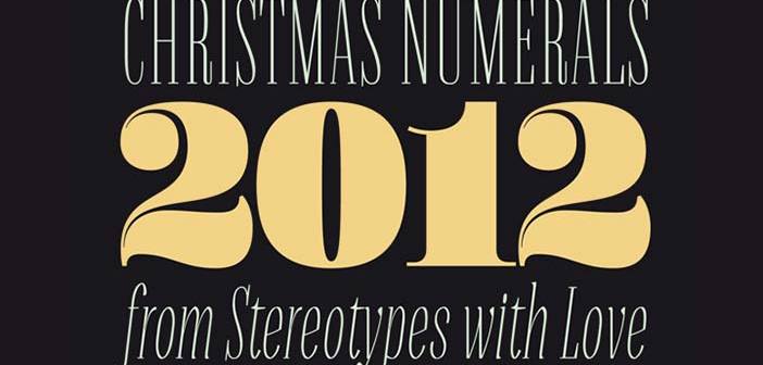 Tipografias gratis para tus diseños navideños: Christmas Numerals