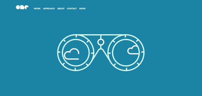 Ejemplos de sitios web que hacen uso del color azul: One Design Company