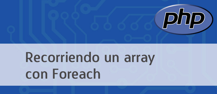 Recorriendo un array en PHP con Foreach