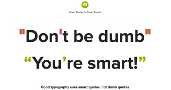 Capacidades ocultas del lenguaje CSS: Smart Quotes