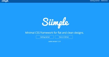 Frameworks CSS sencillas para proyectos ligeros: Siimple
